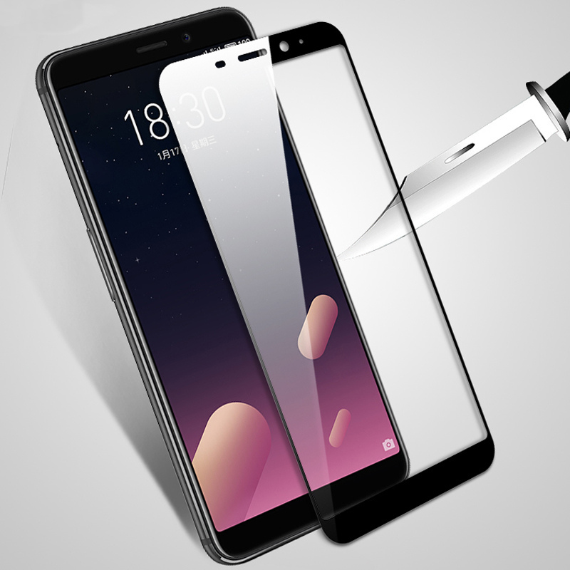 Bakeey-Anti-Explosion-Full-Cover-Tempered-Glass-Screen-Protector-For-Meizu-M6S--Meizu-Meilan-S6-1368099-1